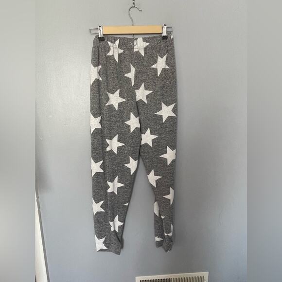 PrettyLittleThing Other - Pretty Little Thing grey white star pj pant joggers M